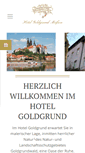 Mobile Screenshot of hotel-goldgrund-meissen.de